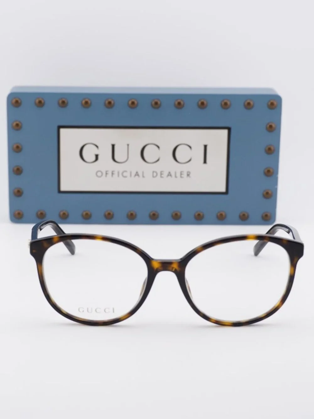 Gucci GG1996O 002 Square Eyeglasses - Havana 54mm